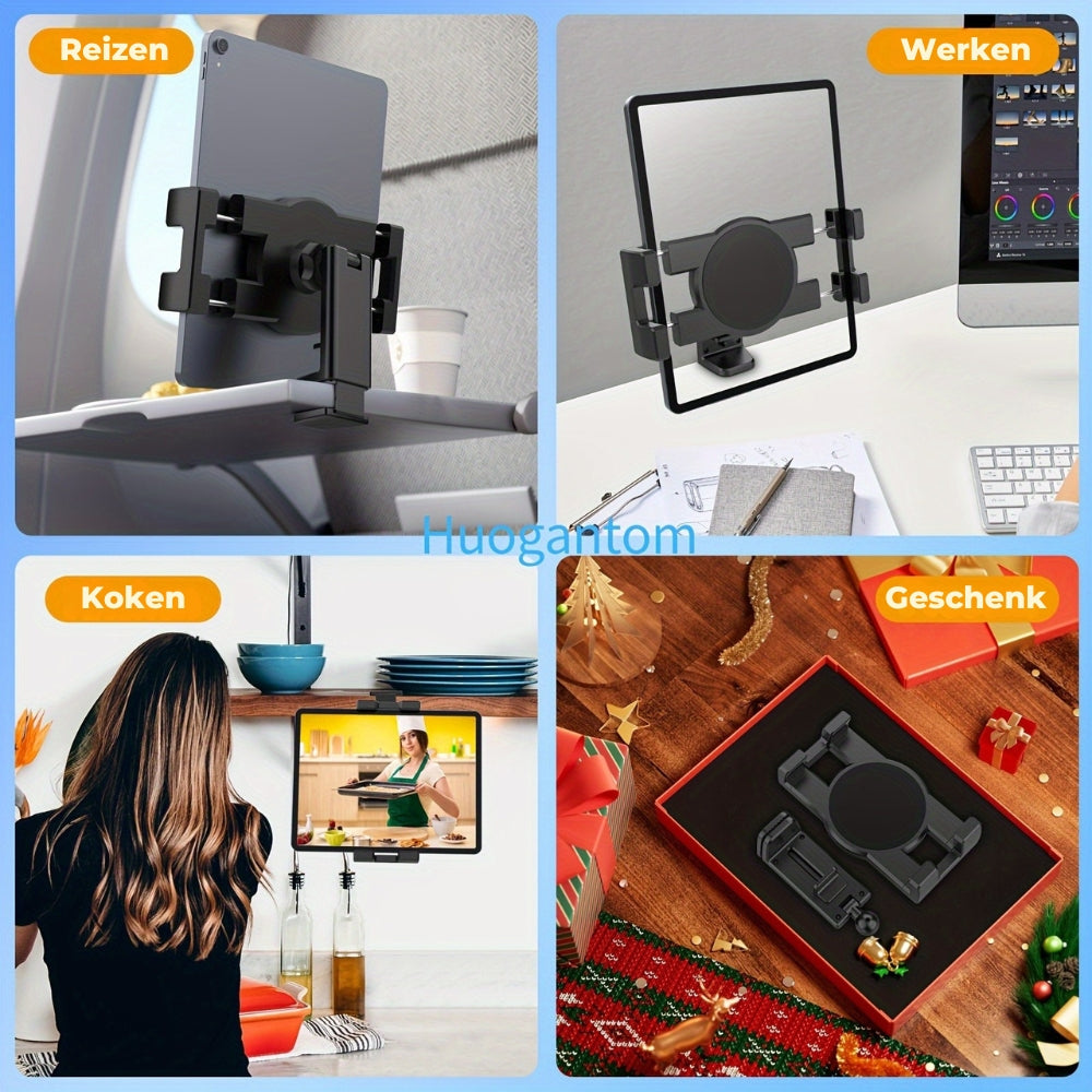 TabFly | Universele Tablet Houder voor Vliegtuig & Bureau