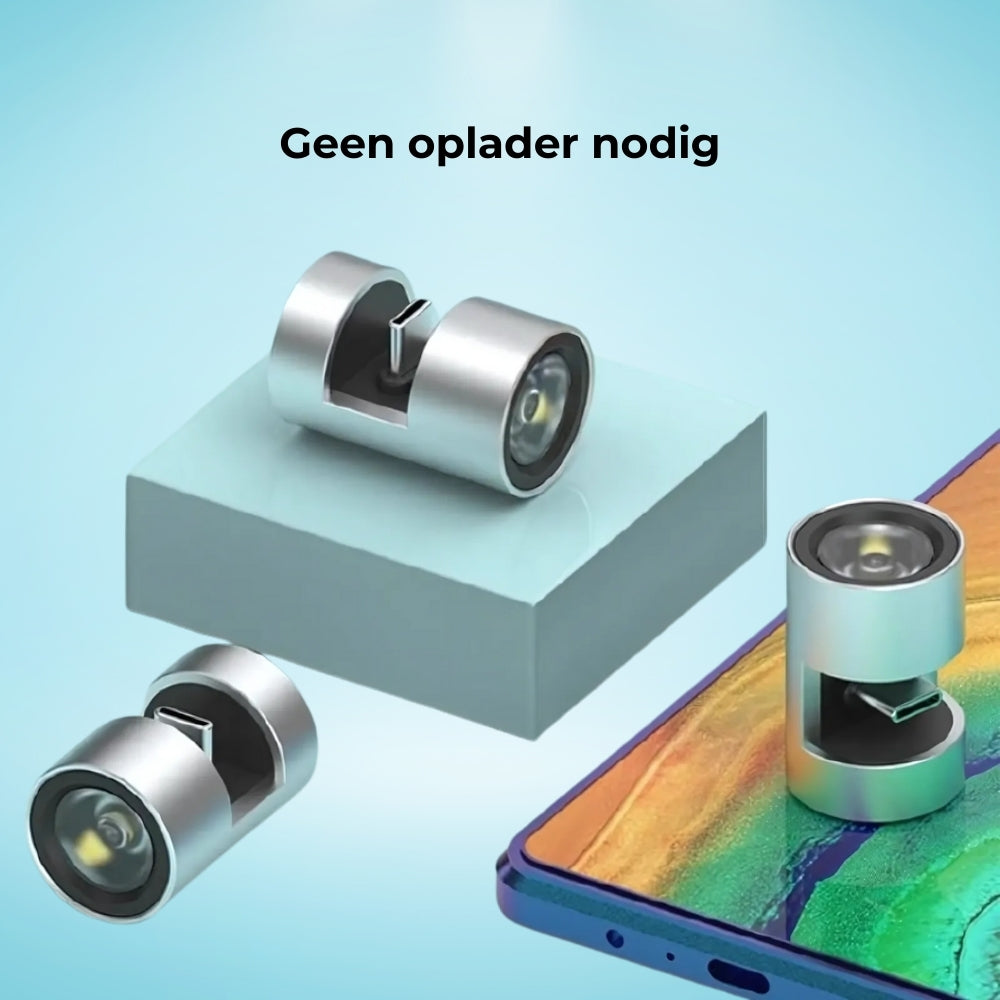 GlowGo | USB-lamp voor Smartphone, licht voor onderweg zonder batterij