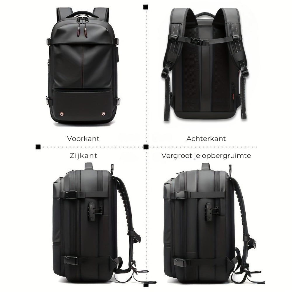 JetBag | Jouw Alles-in-één Reisrugzak. Klaar voor elk avontuur.
