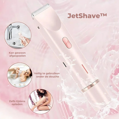 JetShave™ | Altijd verzorgd, zelfs onderweg